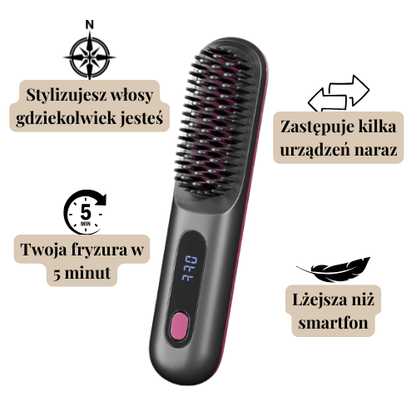 BlaskiUrok- grzebień z prostownicą