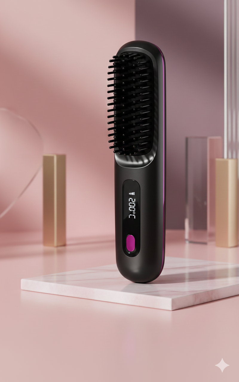 BlaskiUrok- grzebień z prostownicą