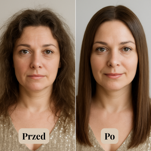 BlaskiUrok- grzebień z prostownicą